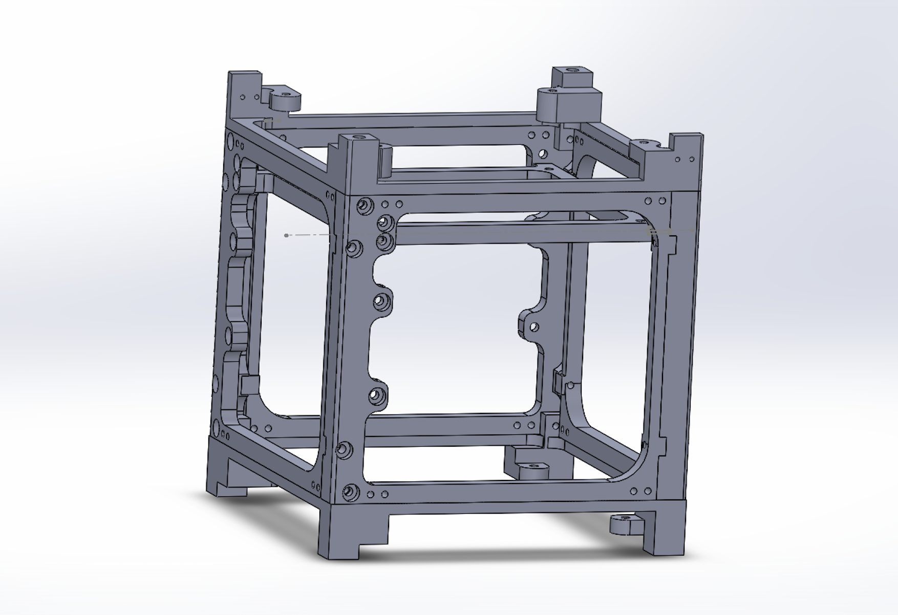 CubeSat on SolidWorks